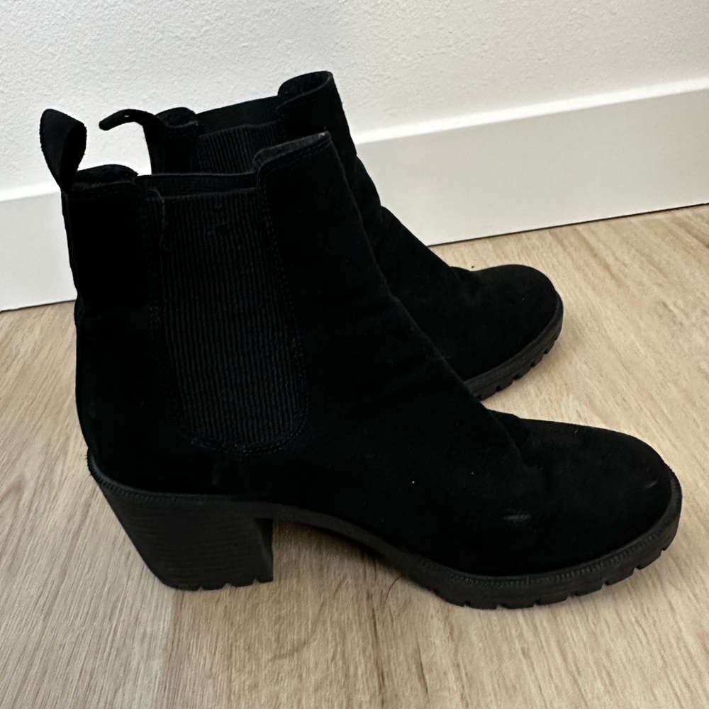 Black booties